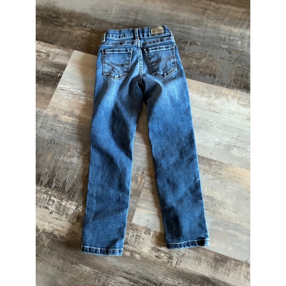 Jordache Girls Skinny Jeans Blue Distressed Denim Slim Fit Size 6 Slim - Picture 4 of 5